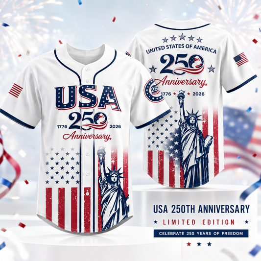 Flowzen™ USA 250th Anniversary Baseball Jersey