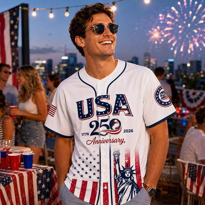 Flowzen™ USA 250th Anniversary Baseball Jersey