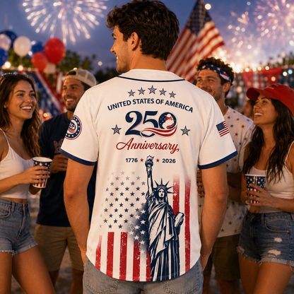 Flowzen™ USA 250th Anniversary Baseball Jersey