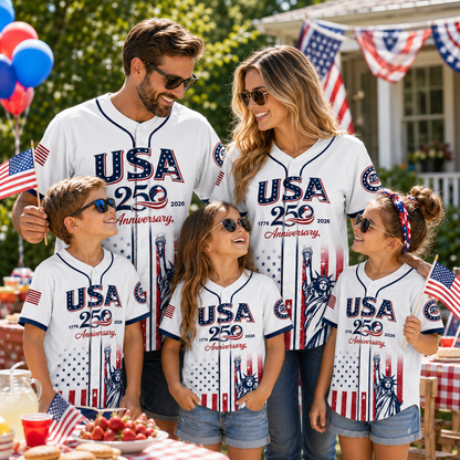 Flowzen™ USA 250th Anniversary Baseball Jersey